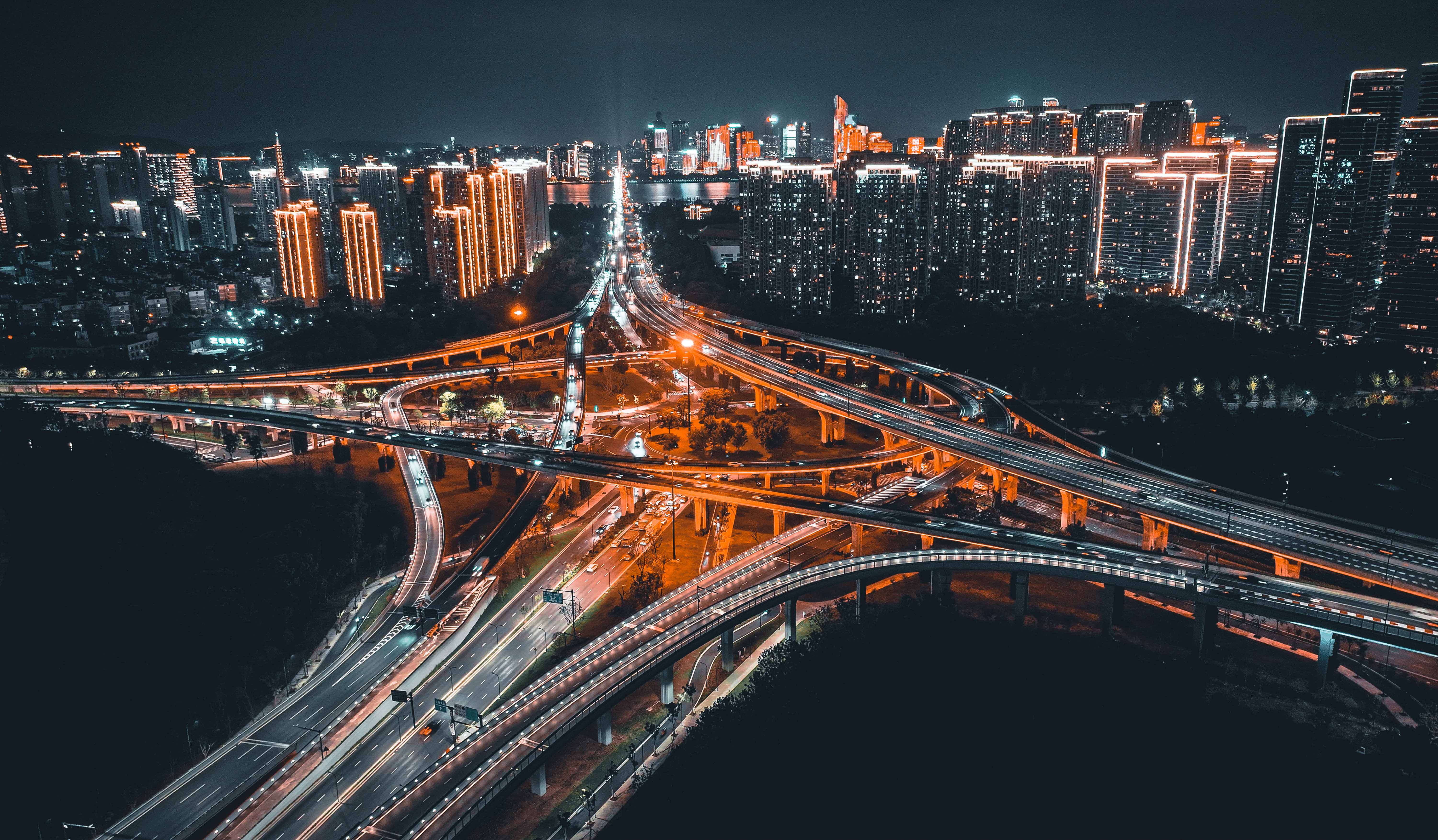 亞運工程巡禮（3）——蕭山機場路、機場高架路及沿線樓宇亮化工程